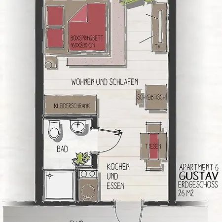 Backstein Mit Zentraler Lage Im Gruenen Kostenfreien Parkplaetzen Und 8 E - Ladestationen * 什未林