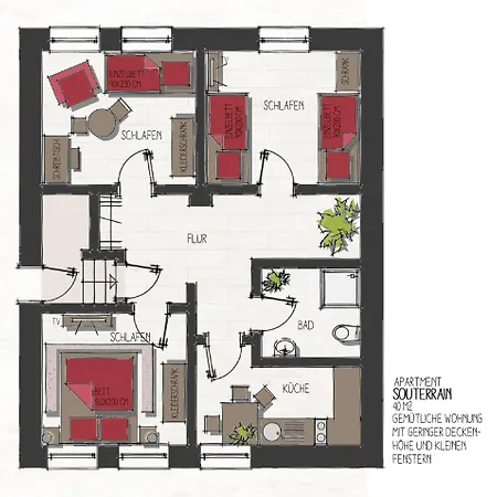 Backstein Obo19 Appartement *